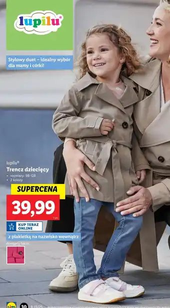 Lidl Trencz Lupilu oferta