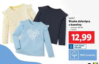 Lidl Bluzka dziecięca Lupilu oferta