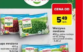 Carrefour Warzywa mrożone Hortex oferta