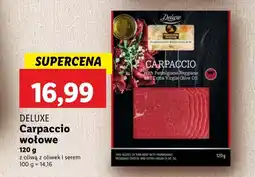 Lidl Carpaccio wołowe Deluxe oferta