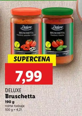 Lidl Bruschetta Deluxe oferta