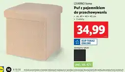 Lidl Puf Livarno oferta