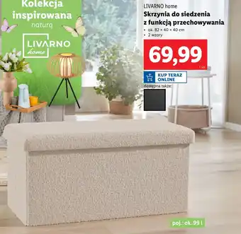 Lidl Skrzynia Livarno oferta