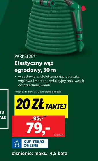 Lidl Wąż ogrodowy Parkside oferta