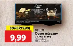 Lidl Deser mleczny Deluxe oferta