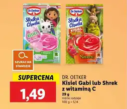 Lidl Kisiel Dr. Oetker oferta