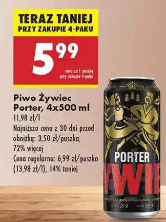 Biedronka Piwo Żywiec oferta