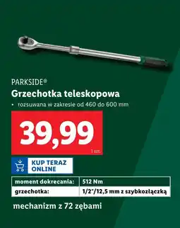 Lidl Grzechotka teleskopowa Parkside oferta