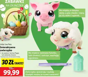 Lidl Zabawki interaktywne LITTLE LIVE PETS oferta