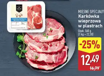 ALDI MIĘSNE SPECJAŁY Karkówka wieprzowa w plastrach oferta