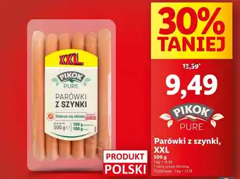 Lidl Parówki Pikok oferta