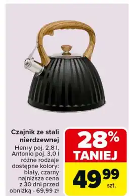 Carrefour Market Czajnik Henry oferta