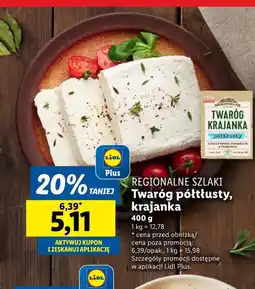 Lidl Twaróg Regionalne Szlaki oferta