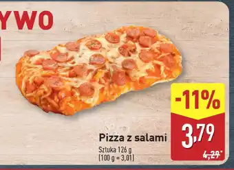 ALDI Pizza z salami oferta