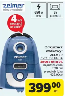 Carrefour Market Odkurzacz Zelmer oferta