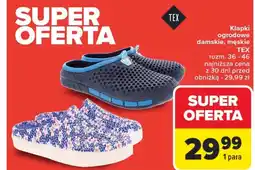 Carrefour Market Klapki TEX oferta