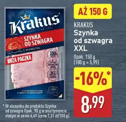 ALDI KRAKUS Szynka od szwagra XXL oferta