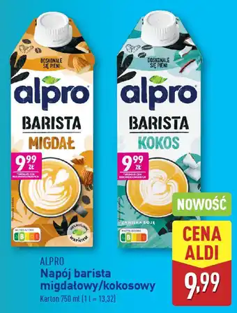 ALDI ALPRO Napój barista migdałowy/kokosowy oferta