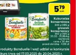 Carrefour Kukurydza konserwowa/Groszek konserwowy Bonduelle oferta