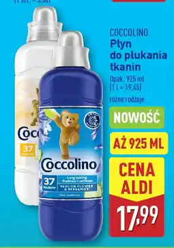 ALDI COCCOLINO Płyn do płukania tkanin oferta