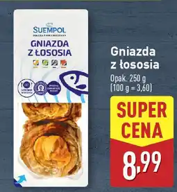 ALDI SUEMPOL Gniazda z łososia oferta