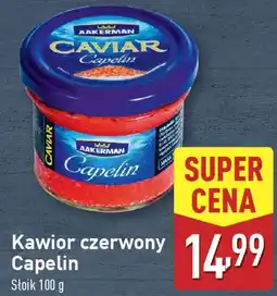 ALDI Kawior czerwony Capelin oferta