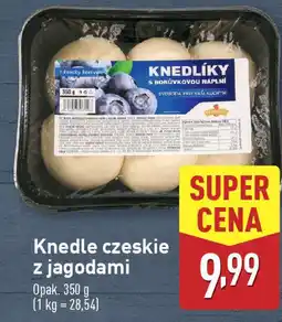 ALDI Knedle czeskie z jagodami oferta