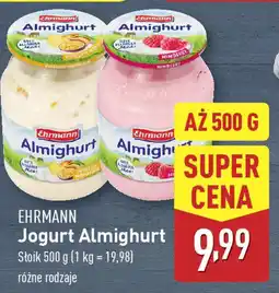 ALDI EHRMANN Jogurt Almighurt oferta