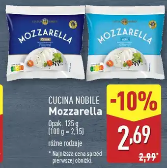 ALDI CUCINA NOBILE Mozzarella oferta