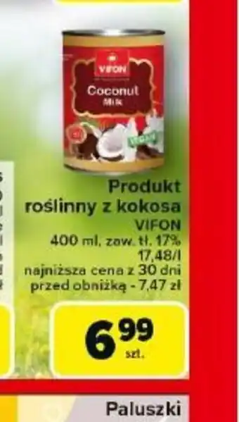 Carrefour Produkt roślinny z kokosa Vifon oferta