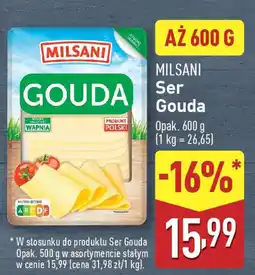 ALDI MILSANI Ser Gouda oferta