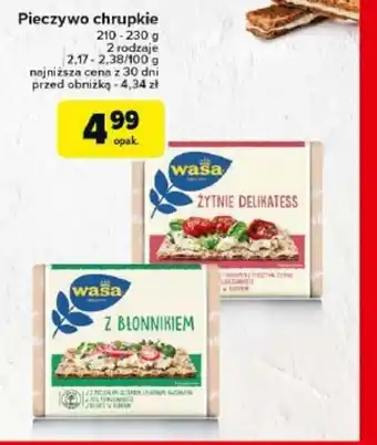 Carrefour Pieczywo chrupkie Wasa oferta