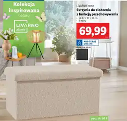 Lidl Skrzynia do siedzenia 82 x 40 cm Livarno Home oferta