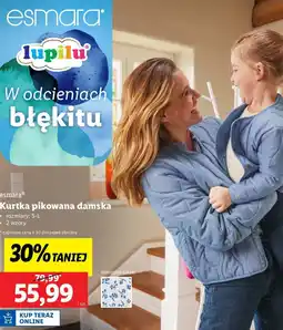 Lidl Kurtka pikowana s-l Esmara oferta