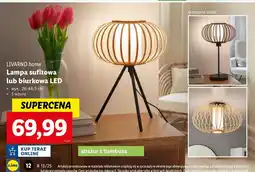 Lidl Lampa biurkowa led Livarno Home oferta