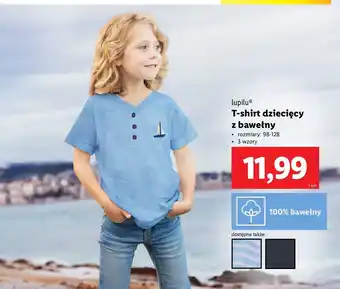 Lidl T-shirt dziecięcy 98-128 Lupilu oferta