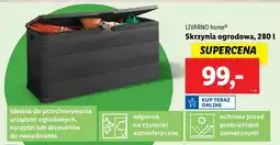 Lidl Skrzynia uniwersalna 280 l Livarno Home oferta