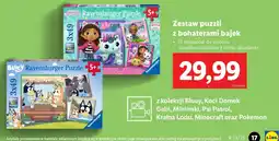 Lidl Puzzle minionki 3 x 49 Ravensburger oferta