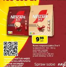 Carrefour Kawa rozpuszczalna 3 w 1 Nescafe oferta