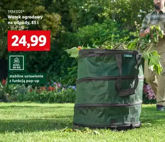 Lidl Worek ogrodowy 85 l Parkside oferta