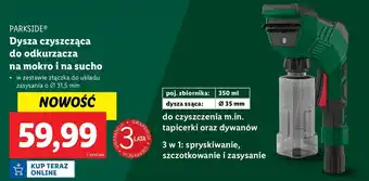 Lidl Dysza czyszcząca do odkurzacza Parkside oferta