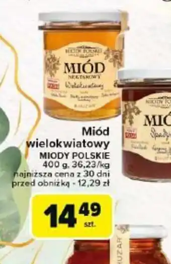 Carrefour Miód wielokwiatowy oferta