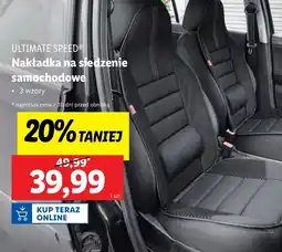 Lidl Nakładka na siedzenie samochodowe Ultimate Speed oferta