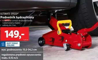 Lidl Podnośnik hydrauliczny Ultimate Speed oferta