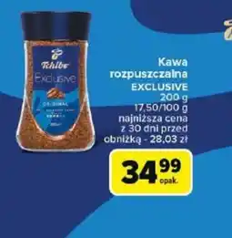 Carrefour Kawa rozpuszczalna Tchibo Exclusive oferta