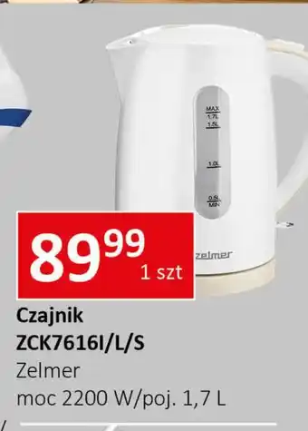 E.Leclerc Czajnik zck 7616 s Zelmer oferta