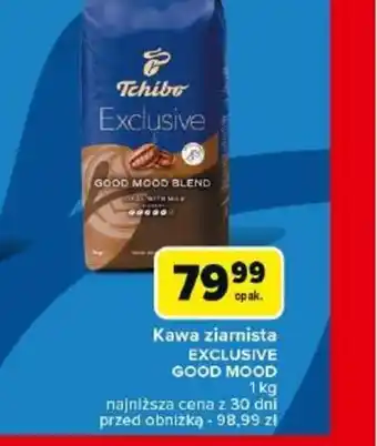 Carrefour Kawa ziarnista Tchibo Exclusive Good Mood Blend oferta