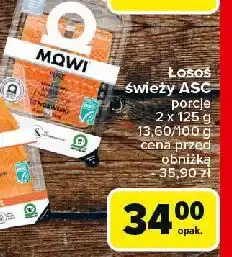 Carrefour Łosoś atlantycki Mowi oferta