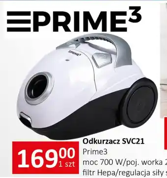 E.Leclerc Odkurzacz workowy svc21 Prime3 oferta