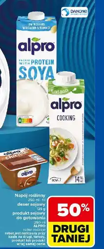 Carrefour Deser o smaku czekoladowym Alpro oferta